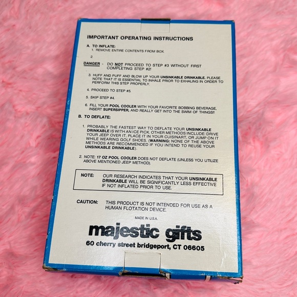 Vintage Quirky Unsinkable Drinkable Maid Majestic Gifts Rare Collectible - Picture 2 of 7